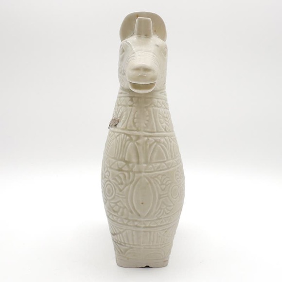 Bitossi Style Horse White Figurine Mid-Century Modern Raymor Slipware Pottery - Picture 7 of 13